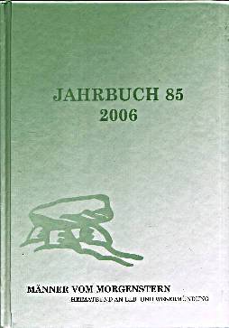 Jahrbuch 85 - Männer vom Morgenstern