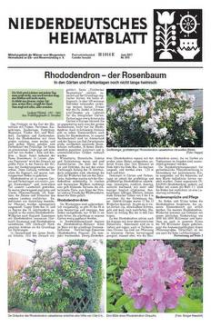 Niederdeutsches Heimatblatt 6/2017 - Männer vom Morgenstern