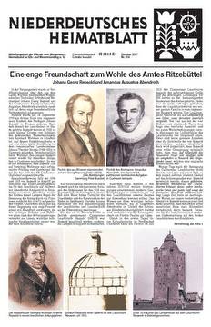 Niederdeutsches Heimatblatt 10/2017 - Männer vom Morgenstern