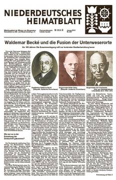 Niederdeutsches Heimatblatt 1/2019 - Männer vom Morgenstern