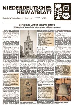Niederdeutsches Heimatblatt 7/2020- Männer vom Morgenstern