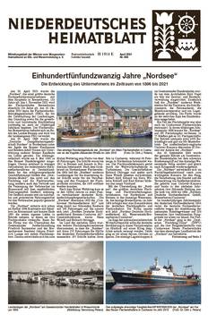 Niederdeutsches Heimatblatt 4/2021 - Männer vom Morgenstern