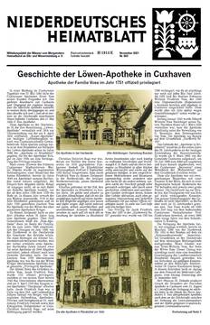 Niederdeutsches Heimatblatt 11/2021 - Männer vom Morgenstern