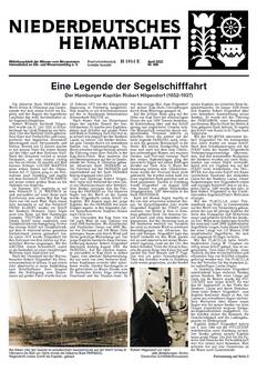 Niederdeutsches Heimatblatt 4/2022 - Männer vom Morgenstern