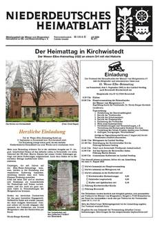 Niederdeutsches Heimatblatt 7/2022 - Männer vom Morgenstern