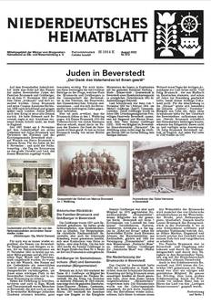 Niederdeutsches Heimatblatt 8/2022 - Männer vom Morgenstern