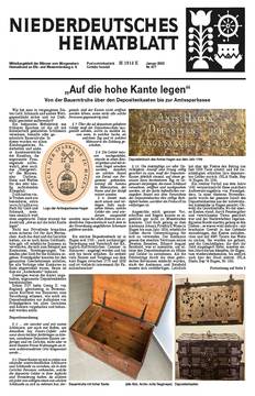 Niederdeutsches Heimatblatt 1/2023 - Männer vom Morgenstern