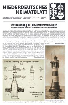 Niederdeutsches Heimatblatt 8/2024 - Männer vom Morgenstern