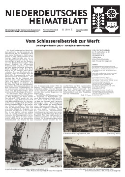 Niederdeutsches Heimatblatt 11/2024 - Männer vom Morgenstern