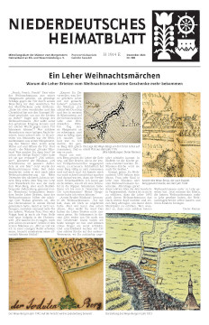 Niederdeutsches Heimatblatt 12/2024 - Männer vom Morgenstern