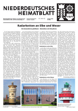 Niederdeutsches Heimatblatt 8/2025 - Männer vom Morgenstern