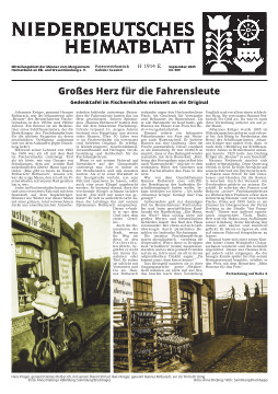 Niederdeutsches Heimatblatt 9/2025 - Männer vom Morgenstern