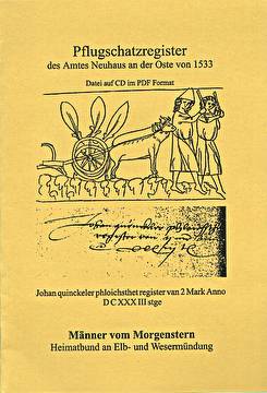 Pflugschatzregister des Amtes Neuhaus an der Oste von 1533