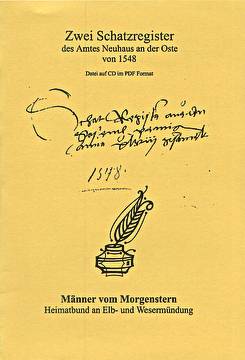 Zwei Schatzregister des Amtes Neuhaus an der Oste von 1548