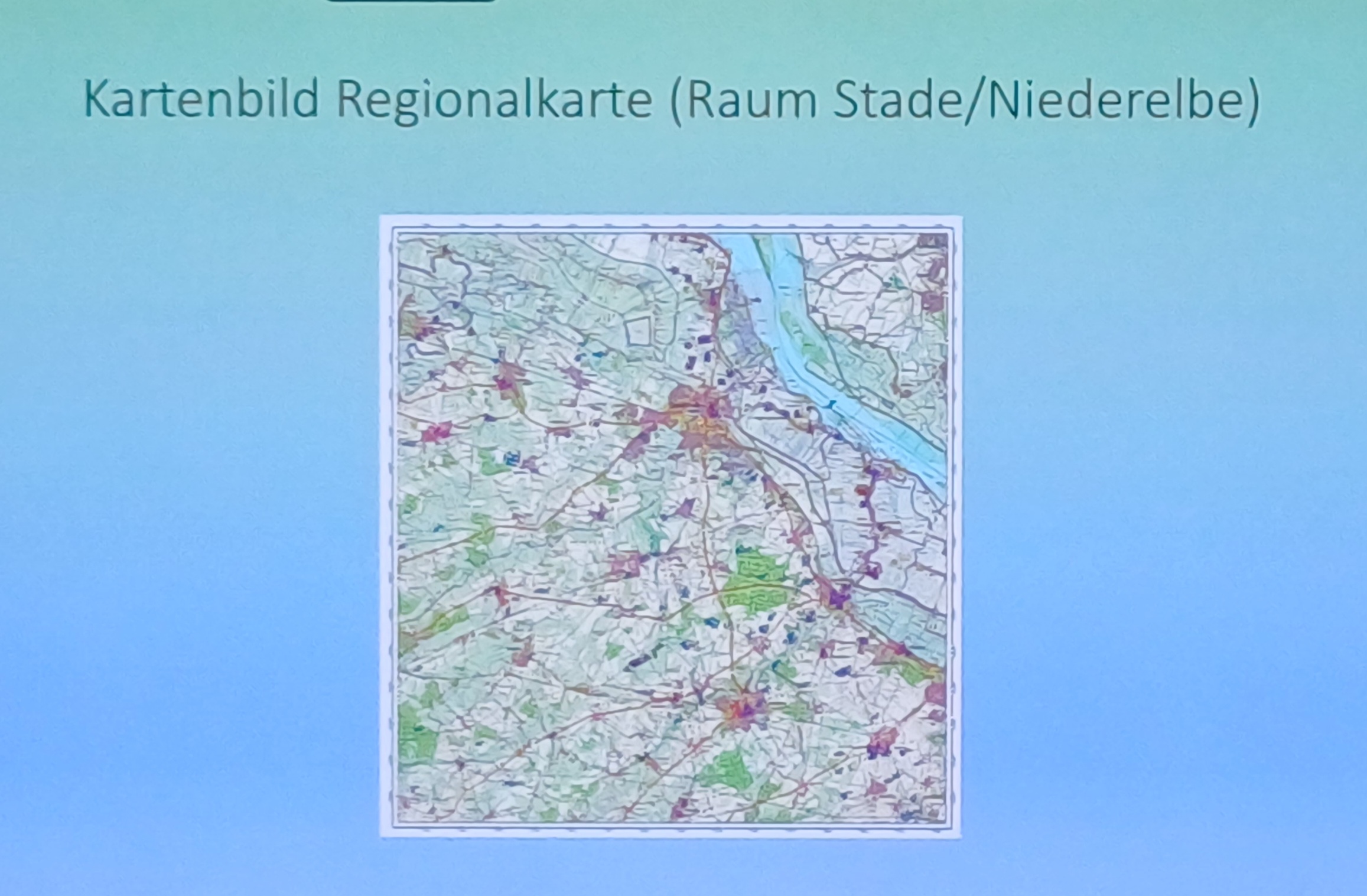 Eine Regionalkarte zur Geschichte